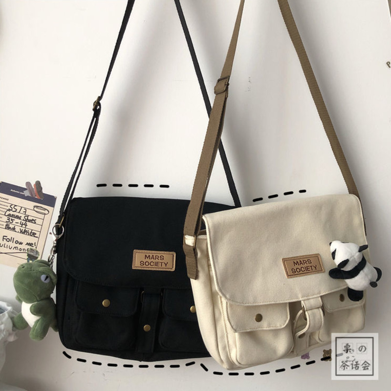 Canvas Backpack Casual - Erkekler için Flip Kapaklı Kanvas Çantalar