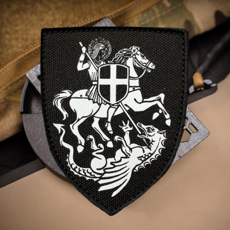 Urban Backpack Tactical - Saint George's Baskılı Giysi Yamaları Taktik