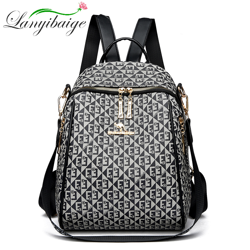 Fashion Backpack Women - 2024 yeni moda Retro kadın sırt