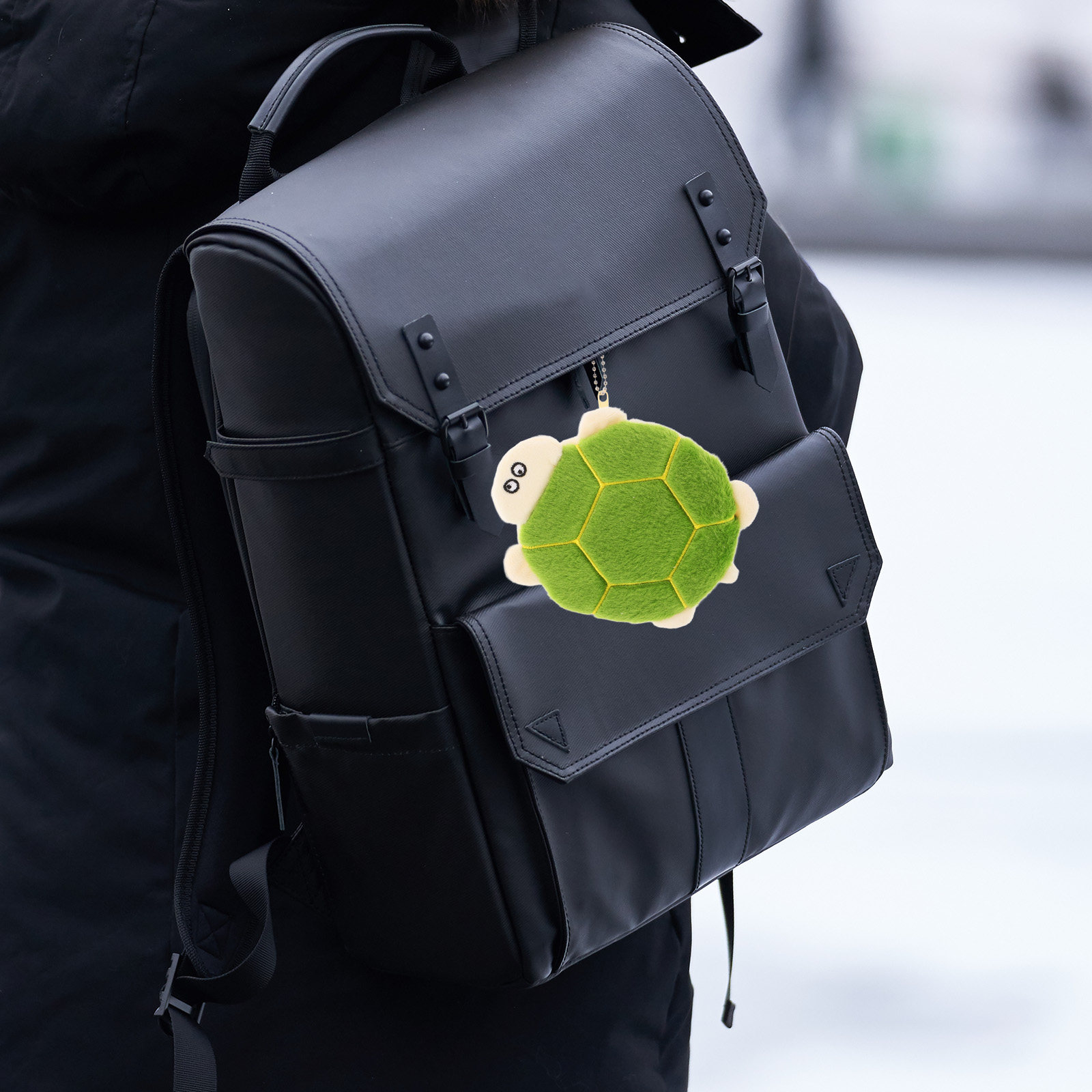 Mini Backpack Purse - Kaplumbağa Şekilli bozuk para cüzdanı Çocuklar