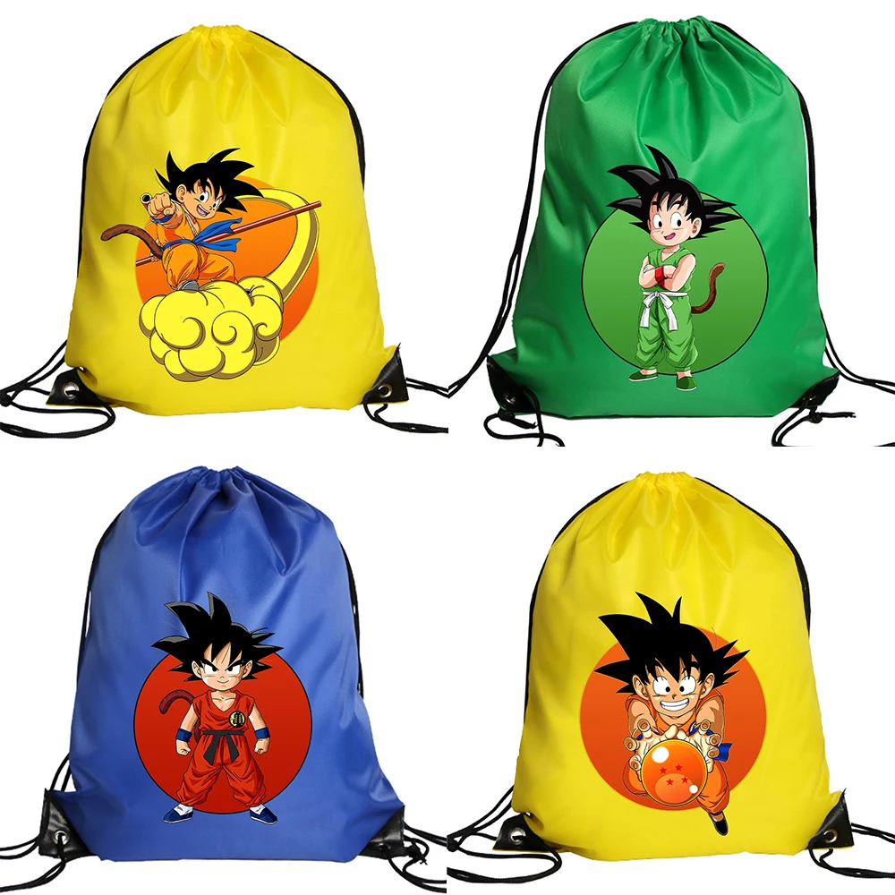 Drawstring Gym Bag - Dragons Ball Polyester İpli Çanta Son