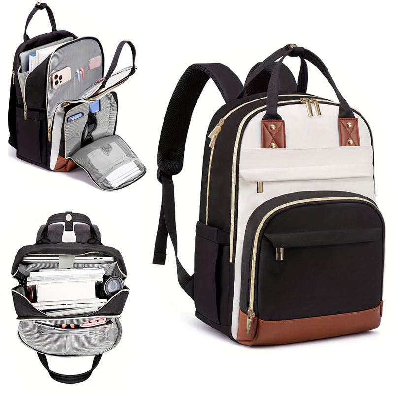 Canvas Backpack Casual - Havayolu şirketi tarafından tasarlanan ayarlanabilir omuz
