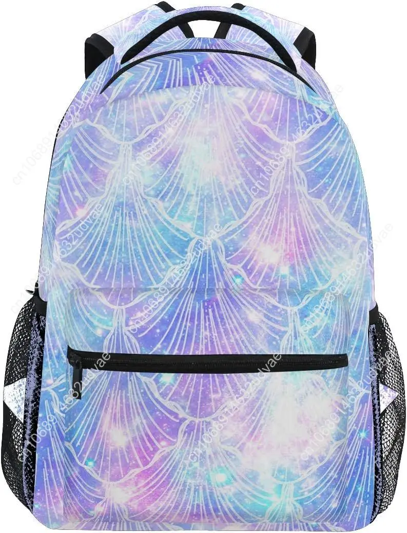 School Backpack Teen - Sihirli Denizkızı Galaxy Okul Sırt Çantası