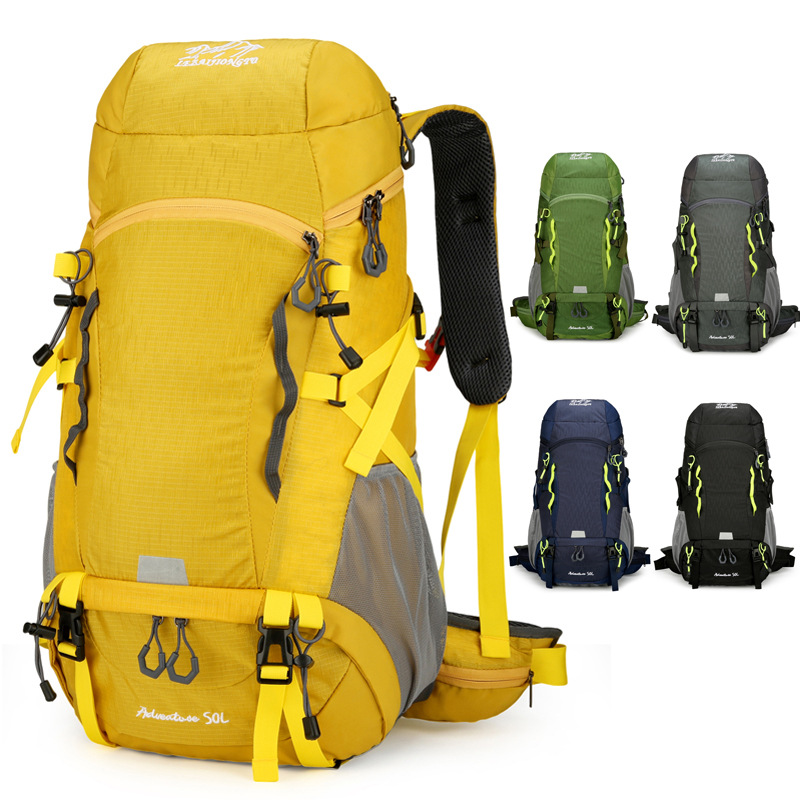Rain Cover Backpack - 50L Su Geçirmez Kamp Sırt Çantası