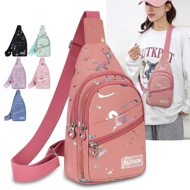Sling Backpack Shoulder - Kadın Askılı Göğüs Çantası Hafif Çapraz