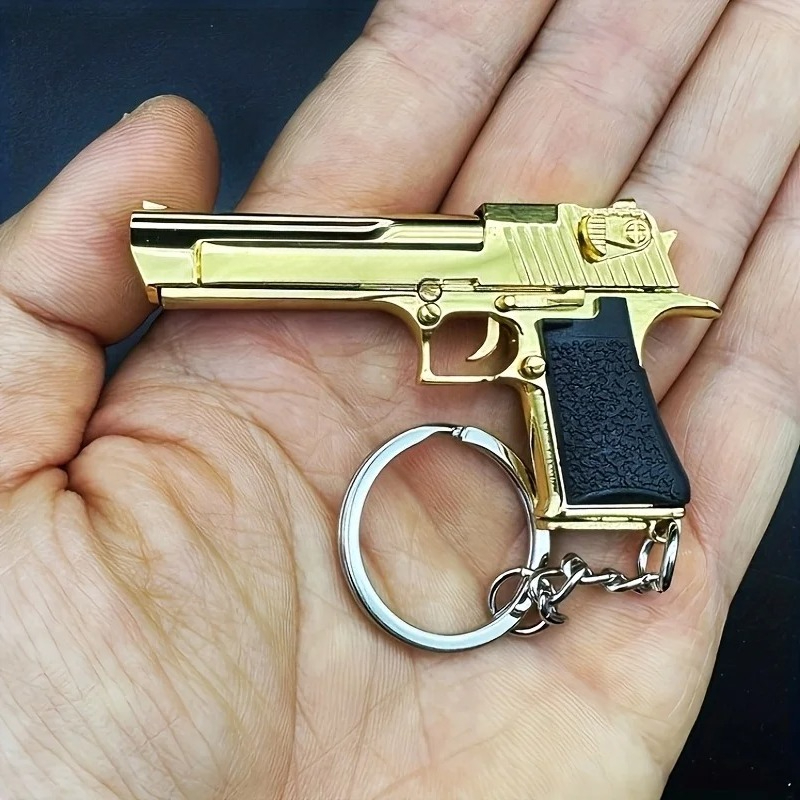 Rucksack Military Style - Alaşımlı Desert Eagle Anahtarlık Silah Şeklinde