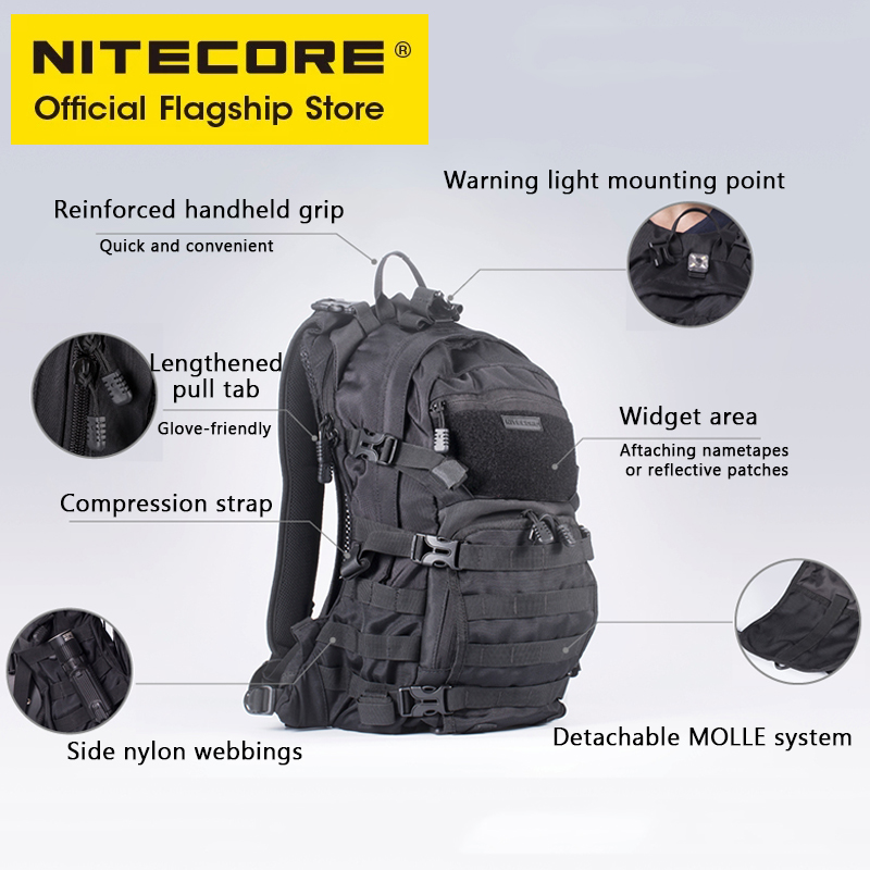NITECORE BP20 20L seyahat sırt - Rucksack Military Style incelemesi ve fiyatı