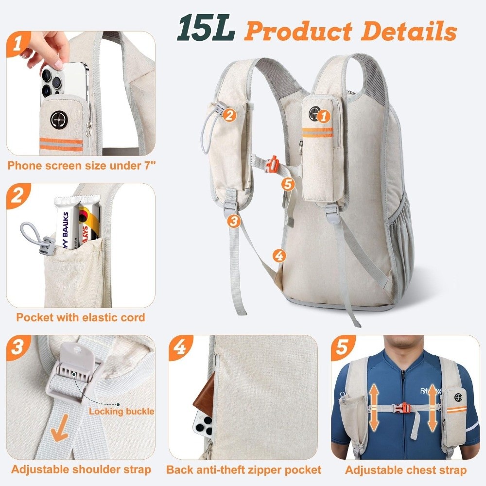 15L Yürüyüş Sırt Çantası Katla - Foldable Backpack Small incelemesi ve fiyatı