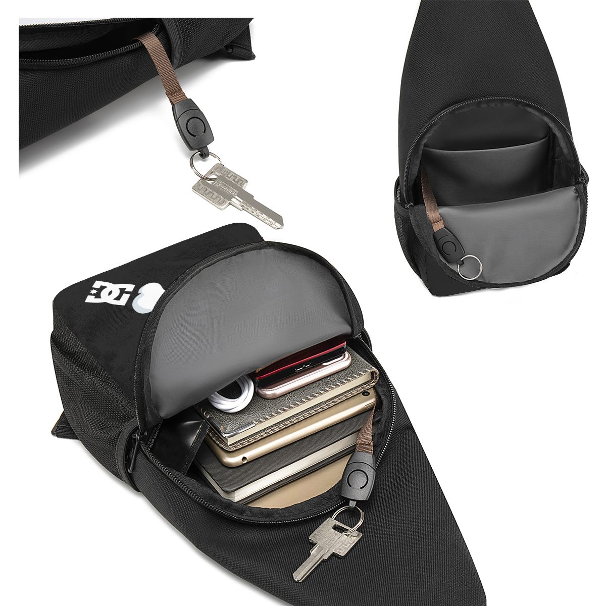 Ken Block Skull 43 Göğüs Çanta - Sling Backpack Shoulder incelemesi ve fiyatı