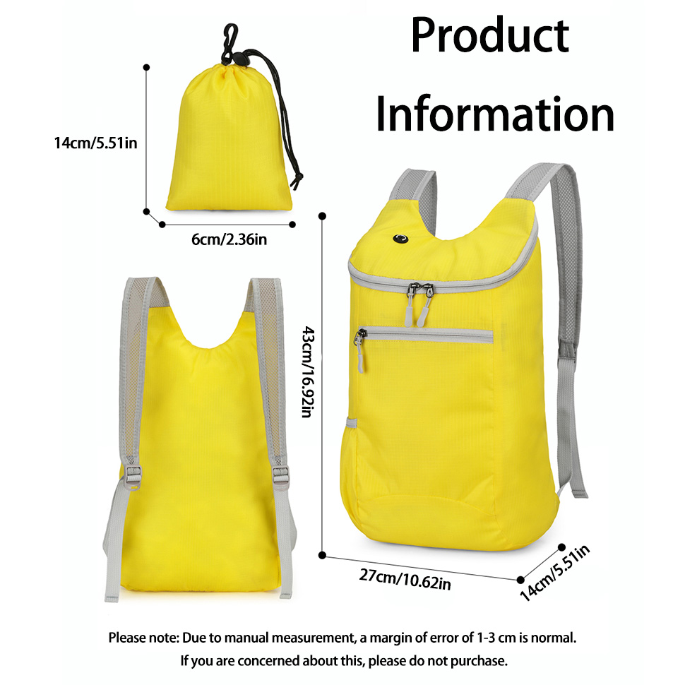 Hafif Naylon Açık Hava Sporlar - Foldable Backpack Small incelemesi ve fiyatı