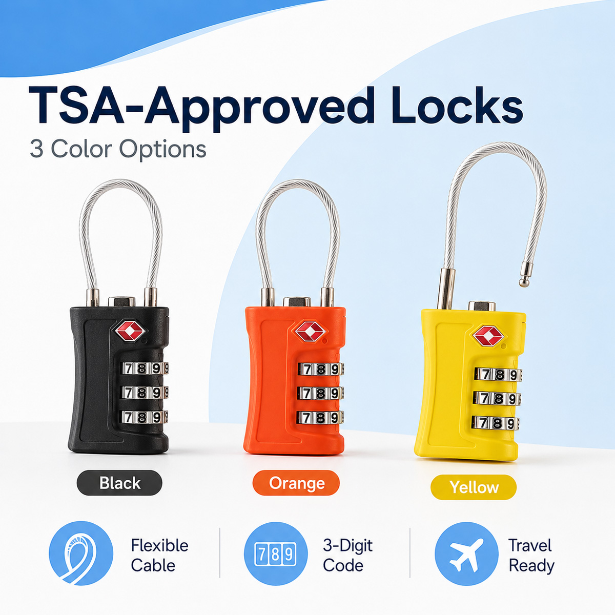 TSA Onaylı Bagaj Kilidi 3 Hane - Travel Backpack Anti Theft incelemesi ve fiyatı