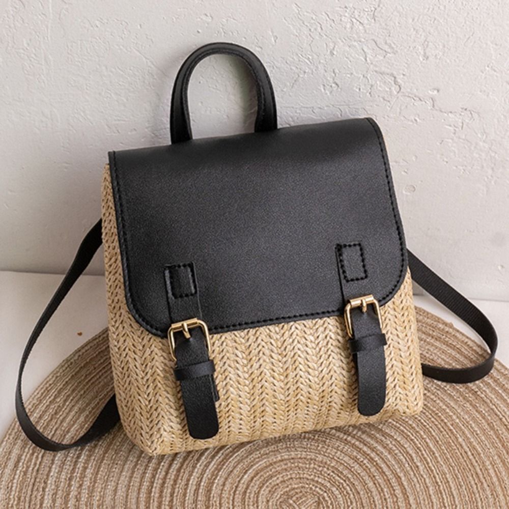 Çok Yönlü Çanta PU Deri Hasır  - Leather Backpack Vintage incelemesi ve fiyatı
