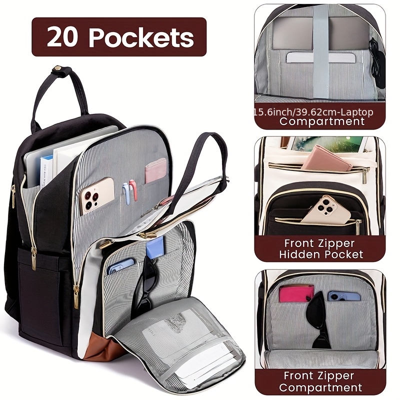 Kadınlar İçin İki Renkli Lapto - Laptop Backpack 15.6 incelemesi ve fiyatı