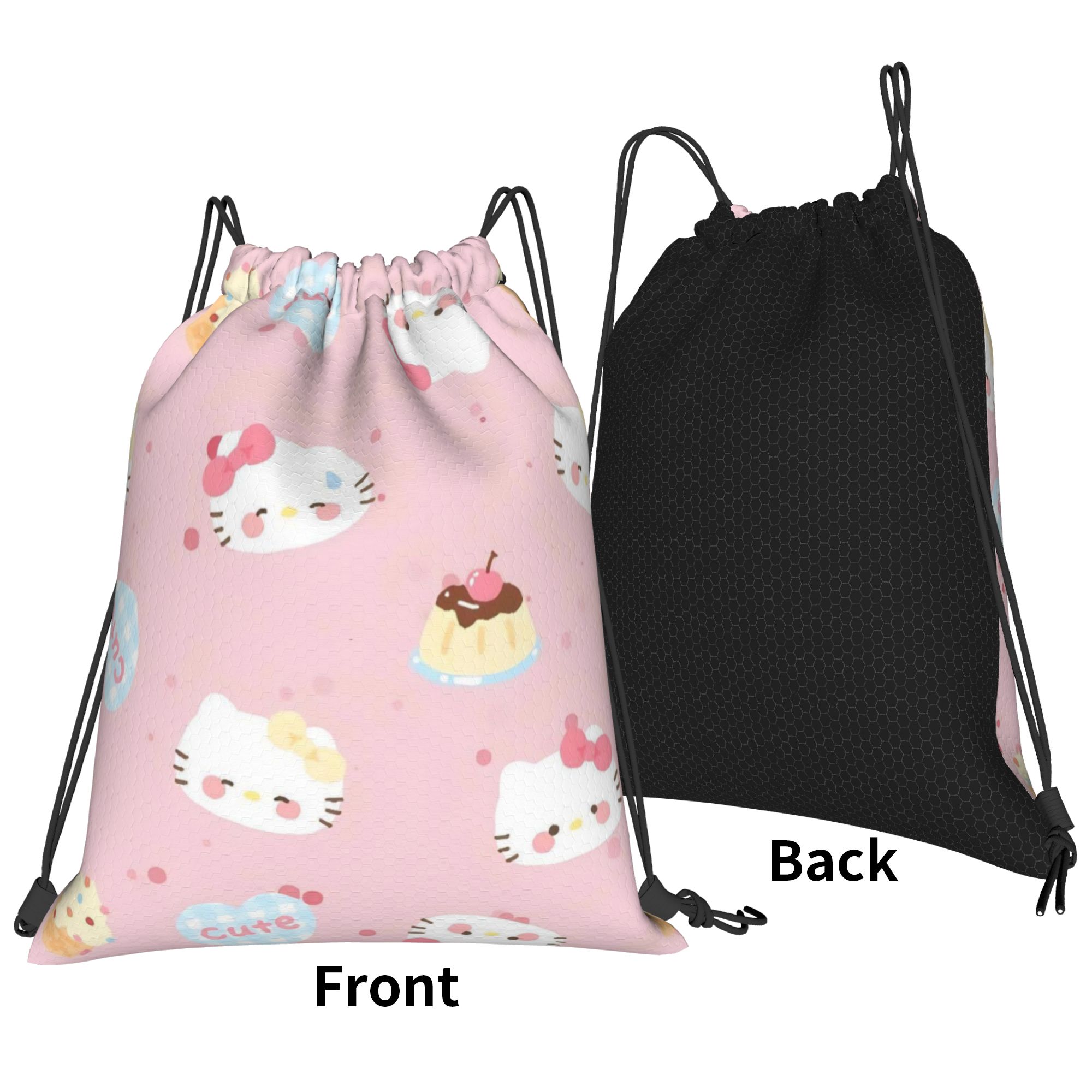 Tatlı Pembe İpli Sırt Çantası  - Drawstring Gym Bag incelemesi ve fiyatı