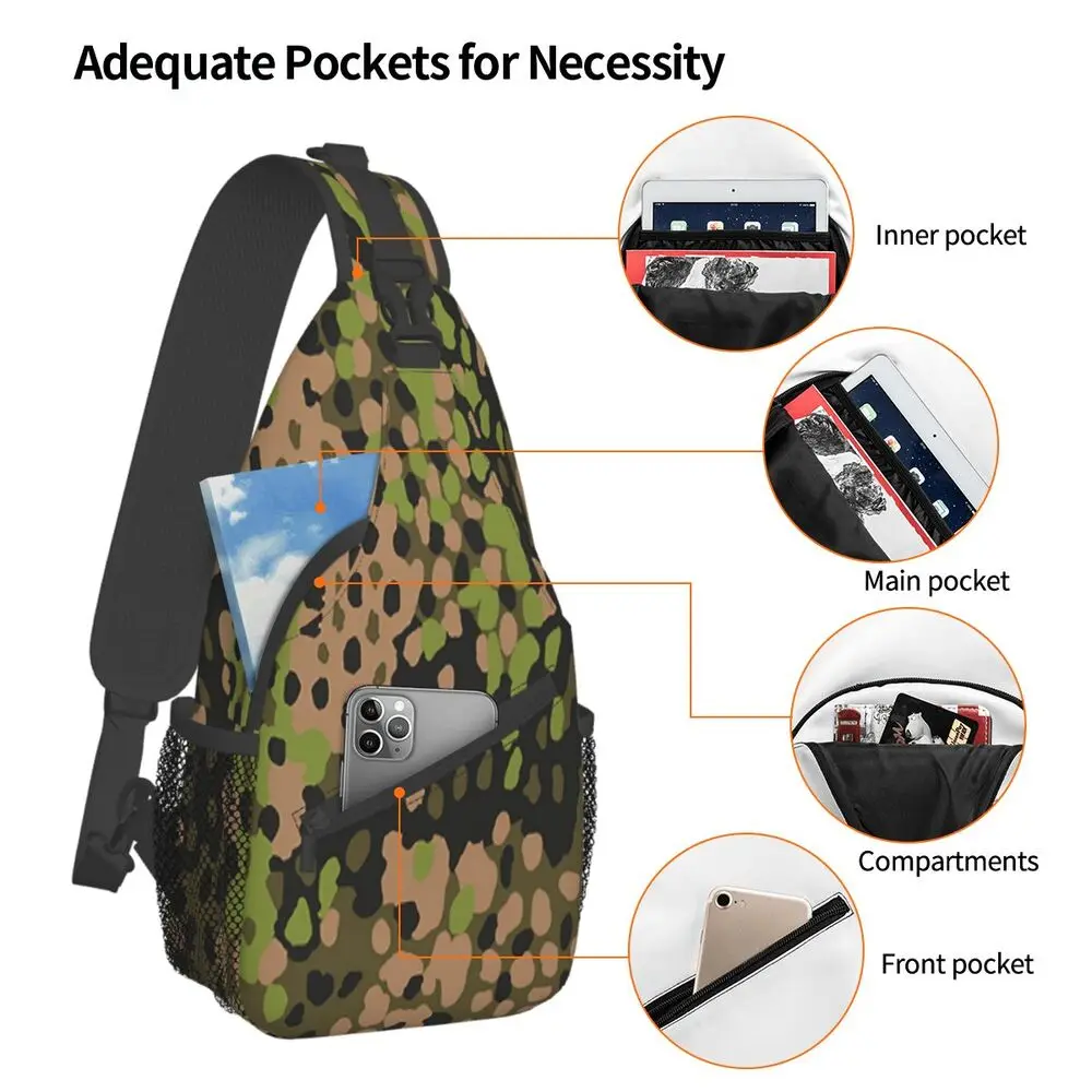 2. Dünya Savaşı SS Erbsentarn  - Sling Backpack Shoulder incelemesi ve fiyatı
