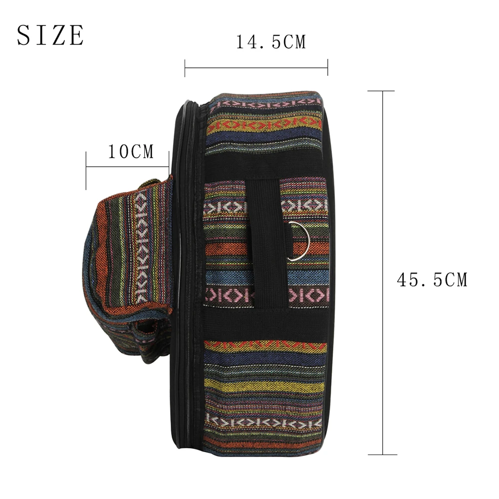 Trampet davul Gig Bag etnik st - Rucksack Military Style incelemesi ve fiyatı