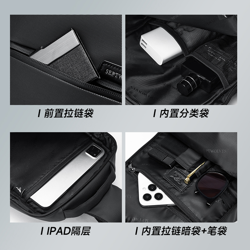 Septwolves PVC Deri Bir Omuz S - Travel Backpack Anti Theft incelemesi ve fiyatı