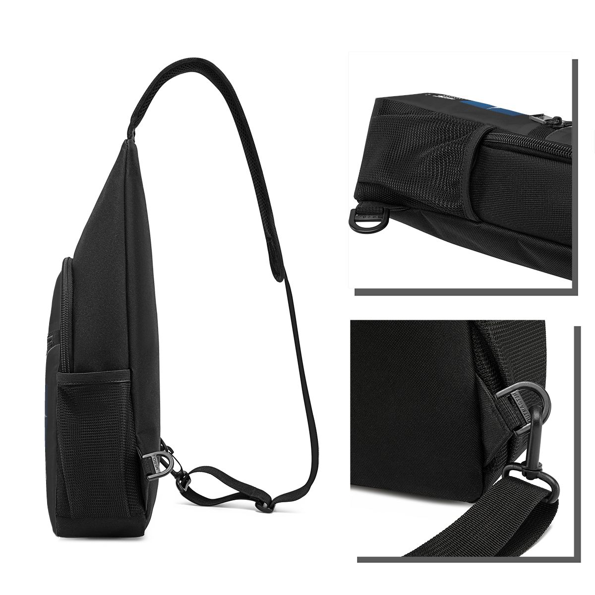 Bavaria Yachts Mavi Gümüş Logo - Sling Backpack Shoulder incelemesi ve fiyatı