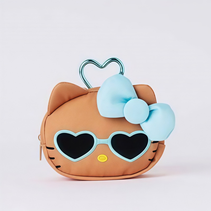Sevimli Kahverengi Hello Kitty - Mini Backpack Purse incelemesi ve fiyatı