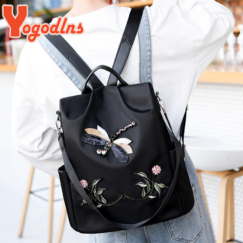 Yogodlns moda nakış sırt çanta - Fashion Backpack Women incelemesi ve fiyatı